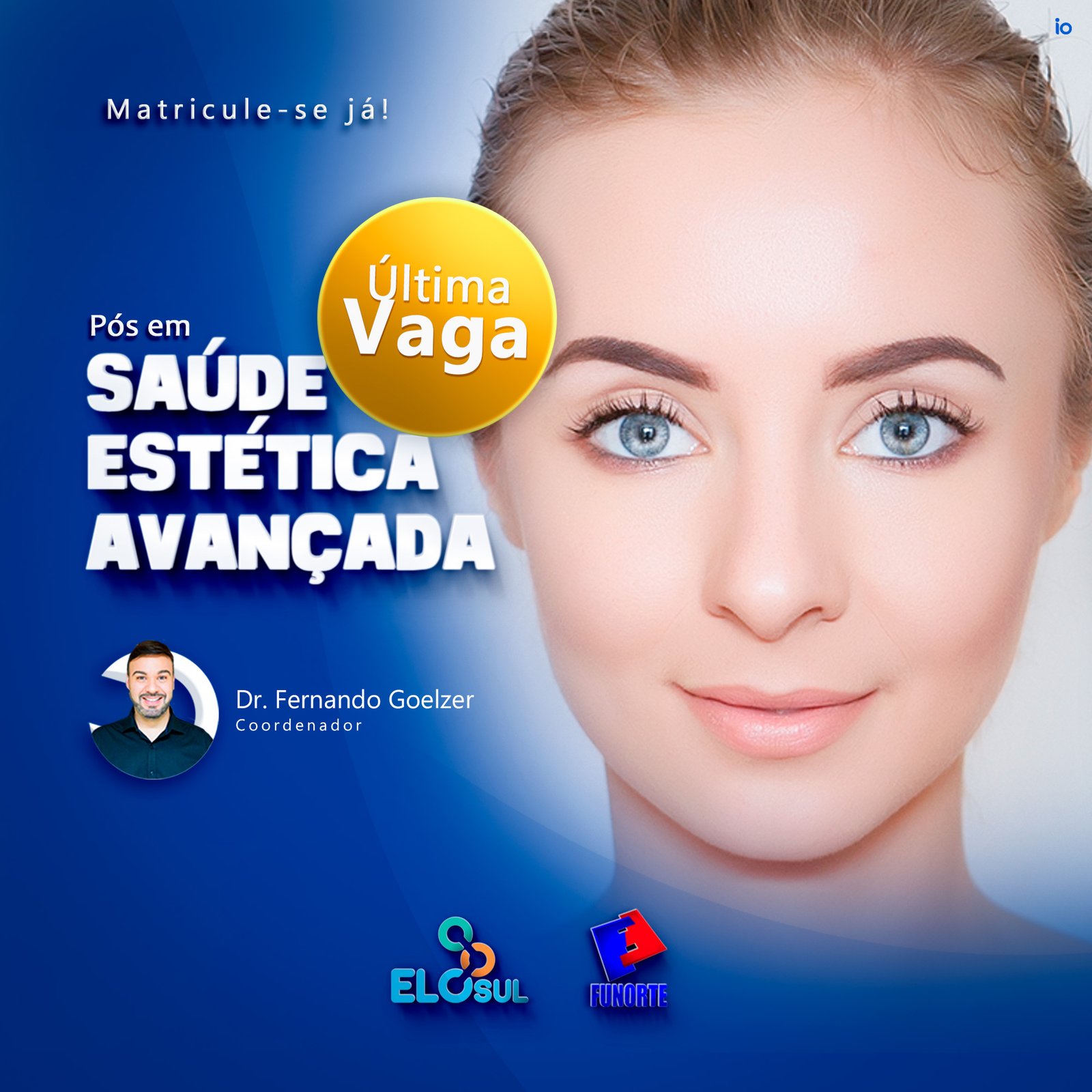 Última vaga - Pós em Saúde Estética Avançada 